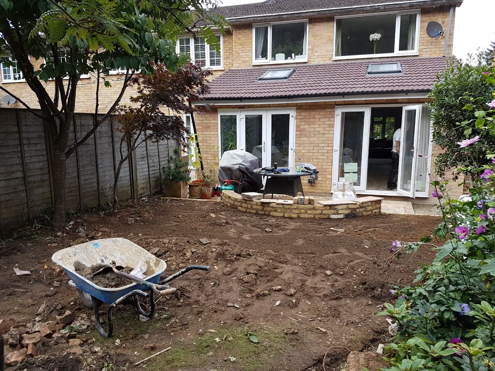 Rear extension in Bracknell