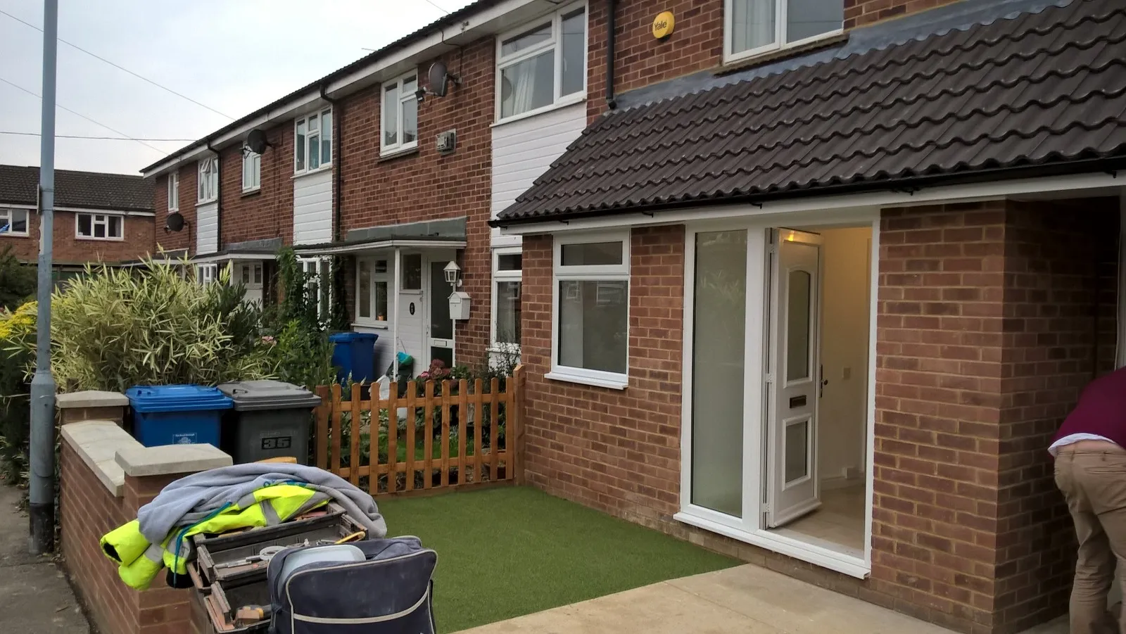 front porch for house in Holyport